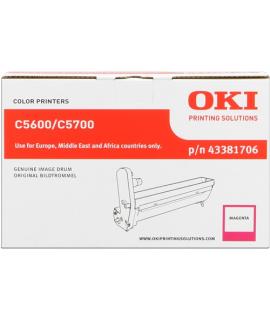 OKI C5600/C5700 Magenta Tambor de Imagen Original - 43381706 (Drum)