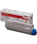 OKI C5850/C5950/MC560 Amarillo Cartucho de Toner Original - 43865721