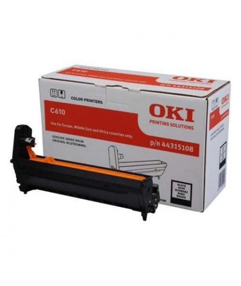 OKI C610 Negro Tambor de Imagen Original - 44315108 (Drum)