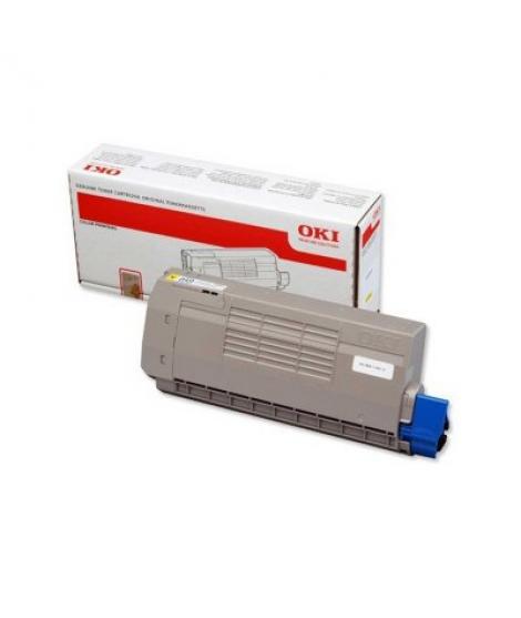 OKI C710/C711 Amarillo Cartucho de Toner Original - 44318605