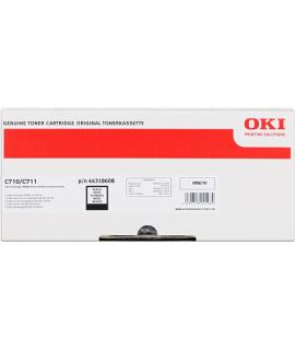 OKI C710/C711 Negro Cartucho de Toner Original - 44318608