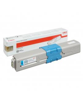 OKI C510/C530/MC561/MC562 Cyan Cartucho de Toner Original - 44469724