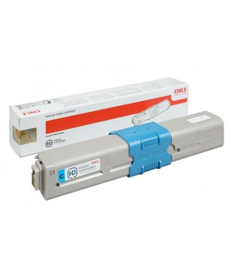 OKI C510/C530/MC561/MC562 Cyan Cartucho de Toner Original - 44469724