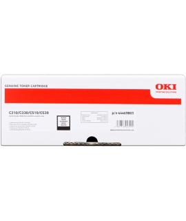 OKI C310C510MC351MC361 Negro Cartucho de Toner Original - 44469803