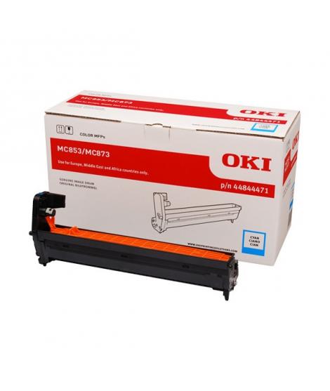 OKI MC853/MC873/MC883 Cyan Tambor de Imagen Original - 44844471 (Drum)