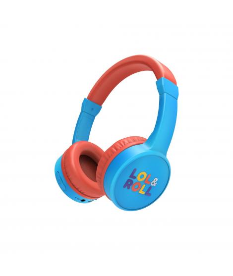 Energy Sistem Lol&Roll Pop Kids Auriculares Bluetooth - Compartir Musica - Bluetooth 5.1 - <85 Db Limite de Volumen - Color Azul