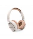 Energy Sistem Auriculares Bluetooth con Radio FM - Plastico 100% Reciclado - Reproductor MP3 y MicroSD - Color Blanco