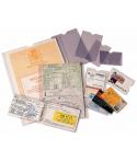 Esselte Pack de 100 Portacarnets 231x330mm - Transparente Acabado Liso