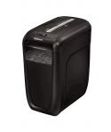 Fellowes 60Cs Destructora de Papel Manual Corte en Particulas P-4 - Destruye hasta 10 Hojas - Capacidad de la Papelera 22L - Des