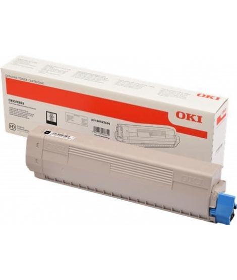 OKI C833/C843 Negro Cartucho de Toner Original - 46443104