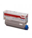 OKI C712 Cyan Cartucho de Toner Original - 46507615