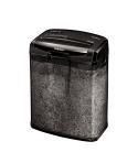 Fellowes M-7CM Destructora de Papel Manual 13L - Corte en Particulas P-4 - Destruye hasta 7 Hojas - Color Negro