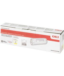 OKI C824/C834/C844 Amarillo Cartucho de Toner Original - 47095701