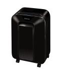 Fellowes LX201 Destructora de Papel Manual Microcorte P-5 - Destruye hasta 12 Hojas a la Vez - Capacidad de la Papelera 22L - Co