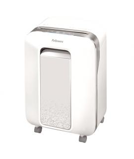 Fellowes LX201 Destructora de Papel Manual Microcorte - Destruye hasta 12 Hojas - 22L - Color Blanco