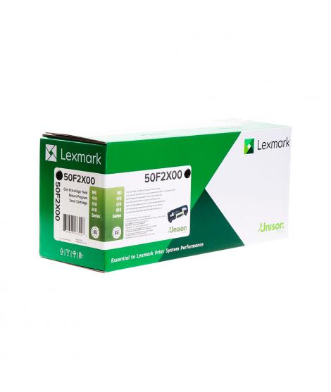 Lexmark MS410/MS415/MS510/MS610 Negro Cartucho de Toner Original - 50F2X00/502X