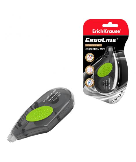 Erichkrause Cinta Correctora Ergoline - Forma Ergonomica con Inserto de Goma Antideslizante - Ideal para Correccion Rapida y Seg