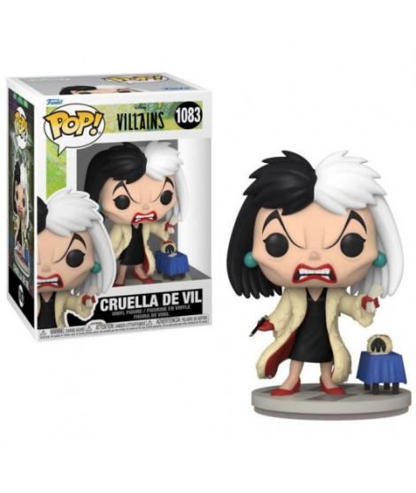 Funko Pop Disney Villanos Cruella de Vil - Figura de Vinilo - Altura 10cm aprox.