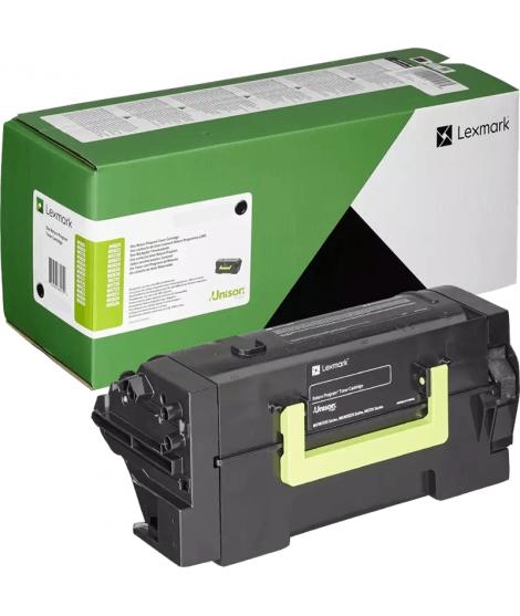 Lexmark MS725/MS823/MS825/MS826/MX721/MX722/MX822/MX826 Negro Cartucho de Toner Original - 58D2X00