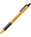 Stabilo Pointball Boligrafo Retractil - Punta de 1mm - Tinta con Base de Aceite - Recargable - 79% Plastico Reciclado - Grip Ant