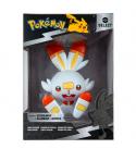 Jazwares Pokemon Scorbunny - Figura de Coleccion - Altura 10cm aprox. - Fabricada en Vinilo