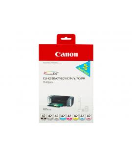 Canon CLI42 Pack de 8 Cartuchos de Tinta Originales - 6384B010