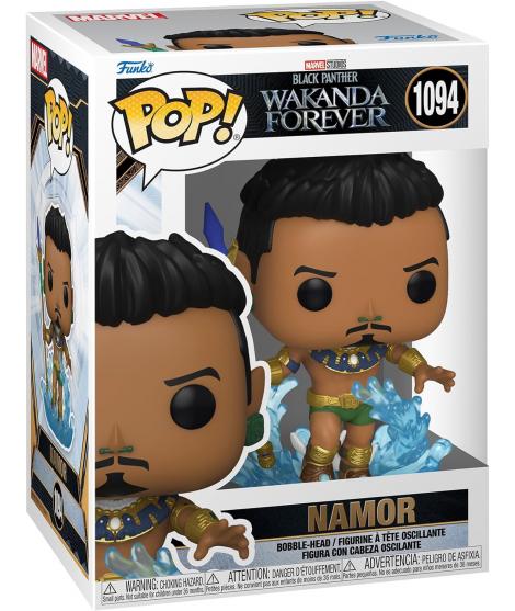 Funko Pop Marvel Black Panther Wakanda Forever Namor - Figura de Vinilo - Altura 9cm aprox.