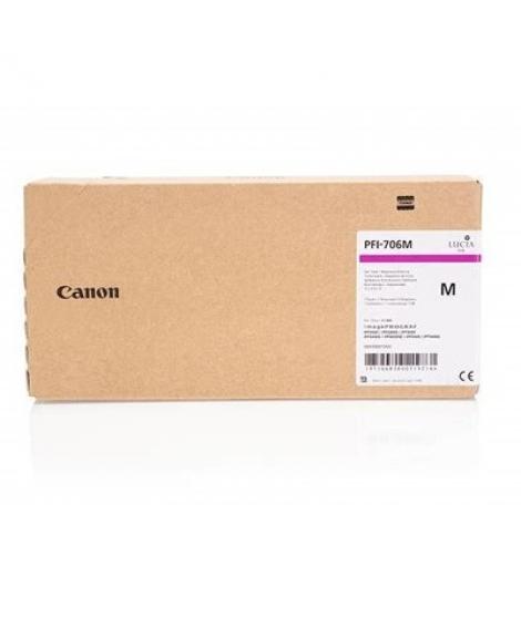 Canon PFI706 Magenta Cartucho de Tinta Original - 6683B001