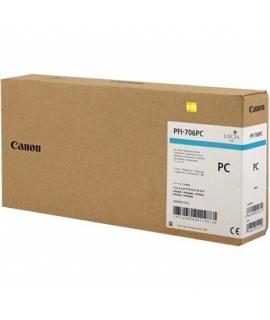 Canon PFI706 Cyan Photo Cartucho de Tinta Original - 6685B001