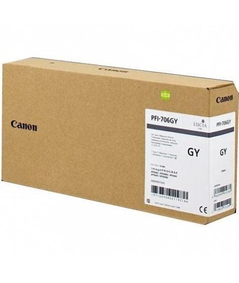 Canon PFI706 Gris Cartucho de Tinta Original - 6690B001