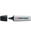 Stabilo Boss 70 Pastel Marcador Fluorescente - Trazo entre 2 y 5mm - Recargable - Tinta con Base de Agua - Color Gris Polvorient