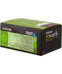 Lexmark CS310/CS410/CS510 Cyan Cartucho de Toner Original - 70C20C0/70C20CE/702C