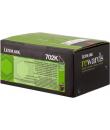 Lexmark CS310/CS410/CS510 Negro Cartucho de Toner Original - 70C20K0/702K