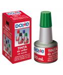 Dohe Tinta para Tampones y Sellos 30ml - Color Verde