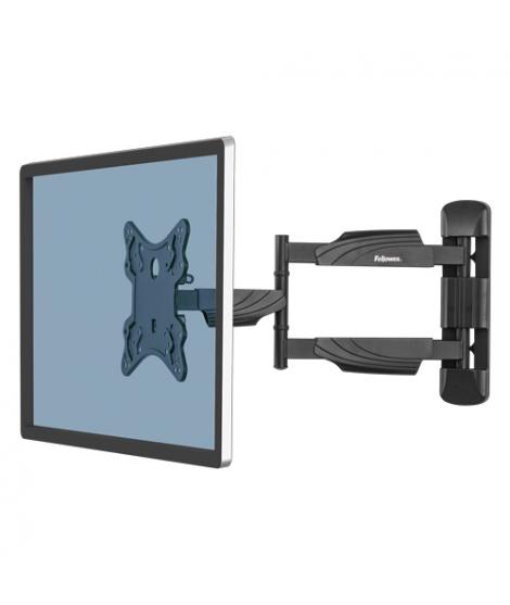 Fellowes Soporte de Pared para TV - Brazo Articulado - De 23 a 55" - Hasta 35kg - Sistema de Gestion de Cables Integrado - Color