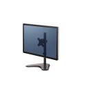 Fellowes Professional Series Peana para Monitor individual - Gestion de Cables Integrada - Hasta 32" y 8 kg - Color Negro