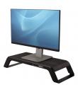 Fellowes Hana Soporte para Monitor - Ajustable en 3 Alturas - 4 Puertos USB - Base de Aluminio y Acabado en Madera - Hasta 22kg 