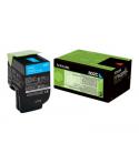 Lexmark CX310/CX410/CX510 Cyan Cartucho de Toner Original - 80C20C0/80C20CE/802C