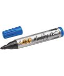 Bic Marking 2000 Ecolutions Rotulador Permanente - Tinta con Base de Alcohol - Ecologico - Secado Rapido - Color Azul