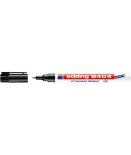 Edding 8404 Rotulador Aeroespacial Permanente - Escribe sobre Metal - Punta Redonda - Trazo 0.75mm - Resistente al Agua,