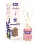 Prady Ambientador Mikado Lavanda - Frasco de Cristal 100ml y Varitas Difusoras