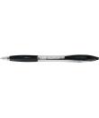 Bic Atlantis Classic Boligrafo Retractil - Punta de 1mm - Cuerpo Transparente con Grip - Color Negro