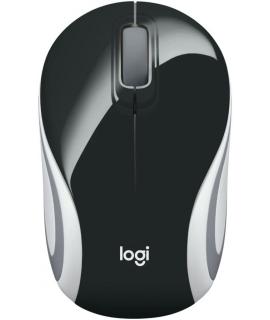 Logitech M187 Raton Inalambrico 1000dpi - 3 Botones - Uso Ambidiestro - Color Negro