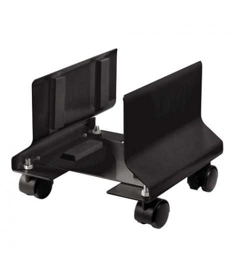 Fellowes Soporte para PC Metalico - Ajuste de 152 a 229mm - Ruedas para Mover - Color Negro