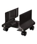 Fellowes Soporte para PC Metalico - Ajuste de 152 a 229mm - Ruedas para Mover - Color Negro