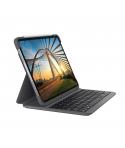 Logitech Slim Folio Pro Funda con Teclado Retroiluminado Bluetooth para iPad Pro 1ª y 2ª Generacion 11" - On/Off Automatico - Es