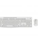 Logitech MK295 Pack Inalambrico Teclado + Raton 1000dpi 3 Botones - Teclas y Botones Silenciosos - Uso Ambidiestro - Color Blanc