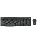 Logitech MK295 Pack Inalambrico Teclado (Portugues) + Raton 1000dpi 3 Botones - Teclas y Botones Silenciosos - Uso Ambidiestro -