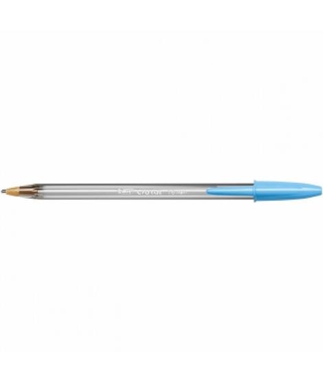 Bic Cristal Fun Boligrafo de Bola - Punta Gruesa de 1.6mm - Tinta con Base de Aceite - Color Azul Turquesa