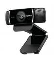 Logitech C922 Pro Stream Webcam Full HD 1080p USB - Microfonos Integrados - Tripode de Mesa - Cable de 1.50m - Color Negro